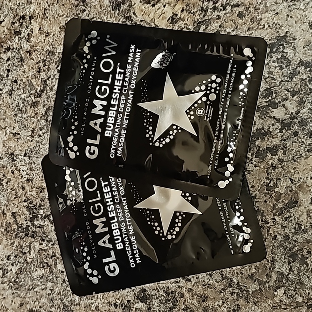 Glamglow Bubblesheet Oxygenating Deep Cleanse Mask - 2 Pc